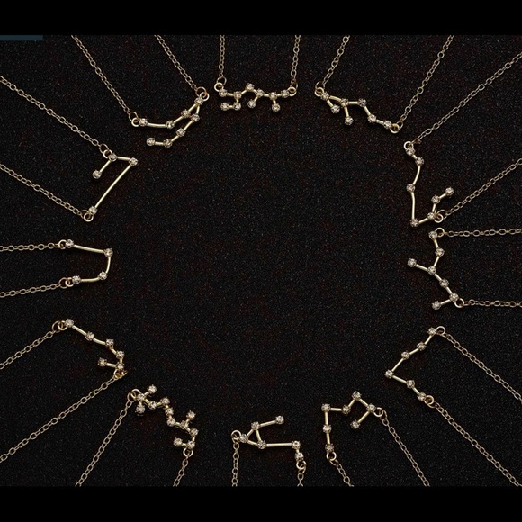 Zodiac Virgo 3 piece Goldtone Pendant necklaces - Picture 5 of 8